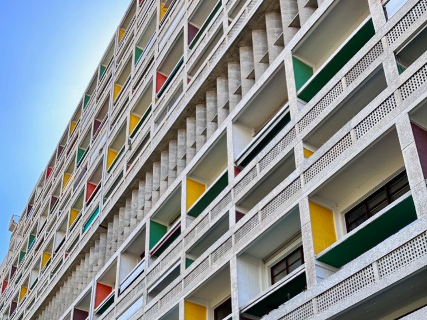 LA CITÉ RADIEUSE - LE CORBUSIER - Monuments à Marseille