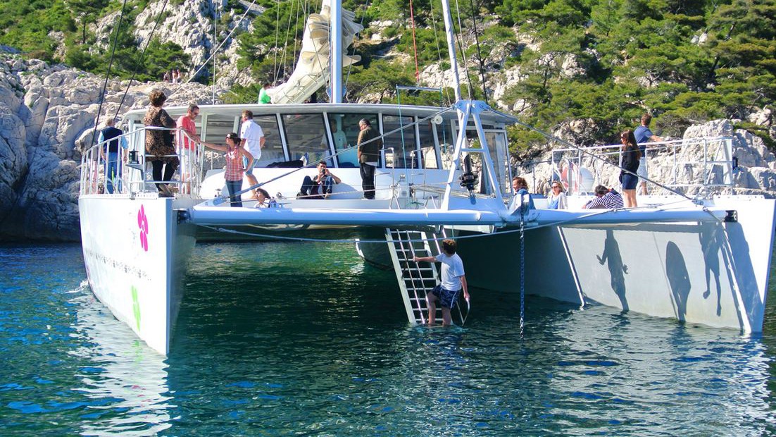 LEVANT'IN CATAMARANS - Sortie dans les Calanques à Marseille