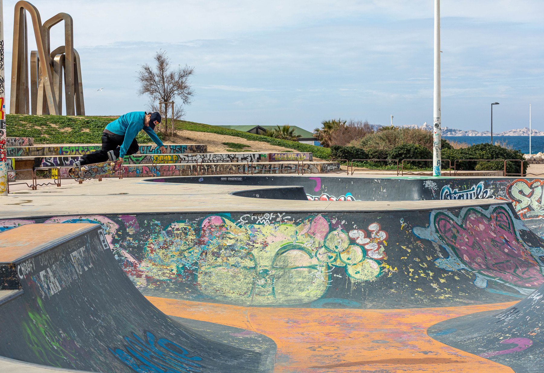 Le bowl de Marseille - Skatepark à Marseille