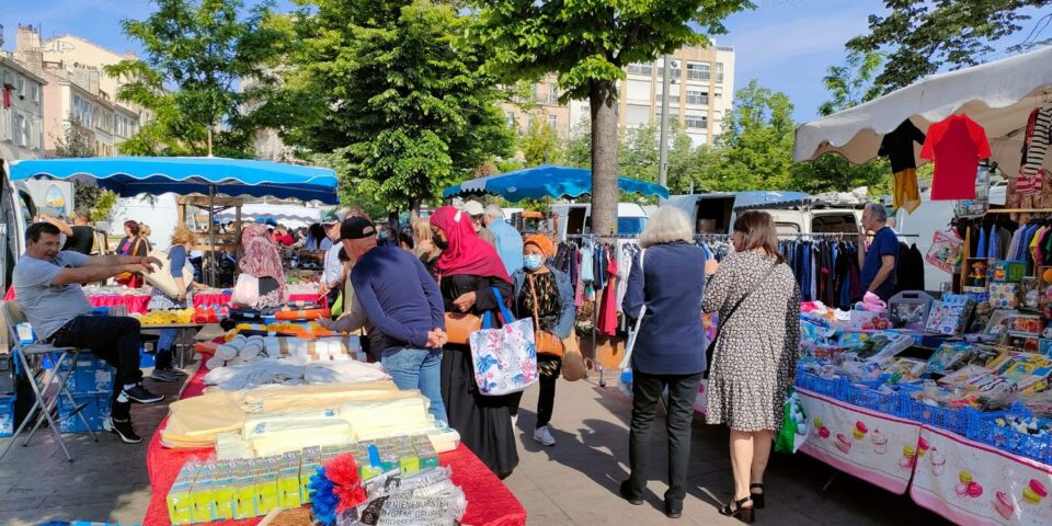 Marché de la Plaine - Marchés Marseille