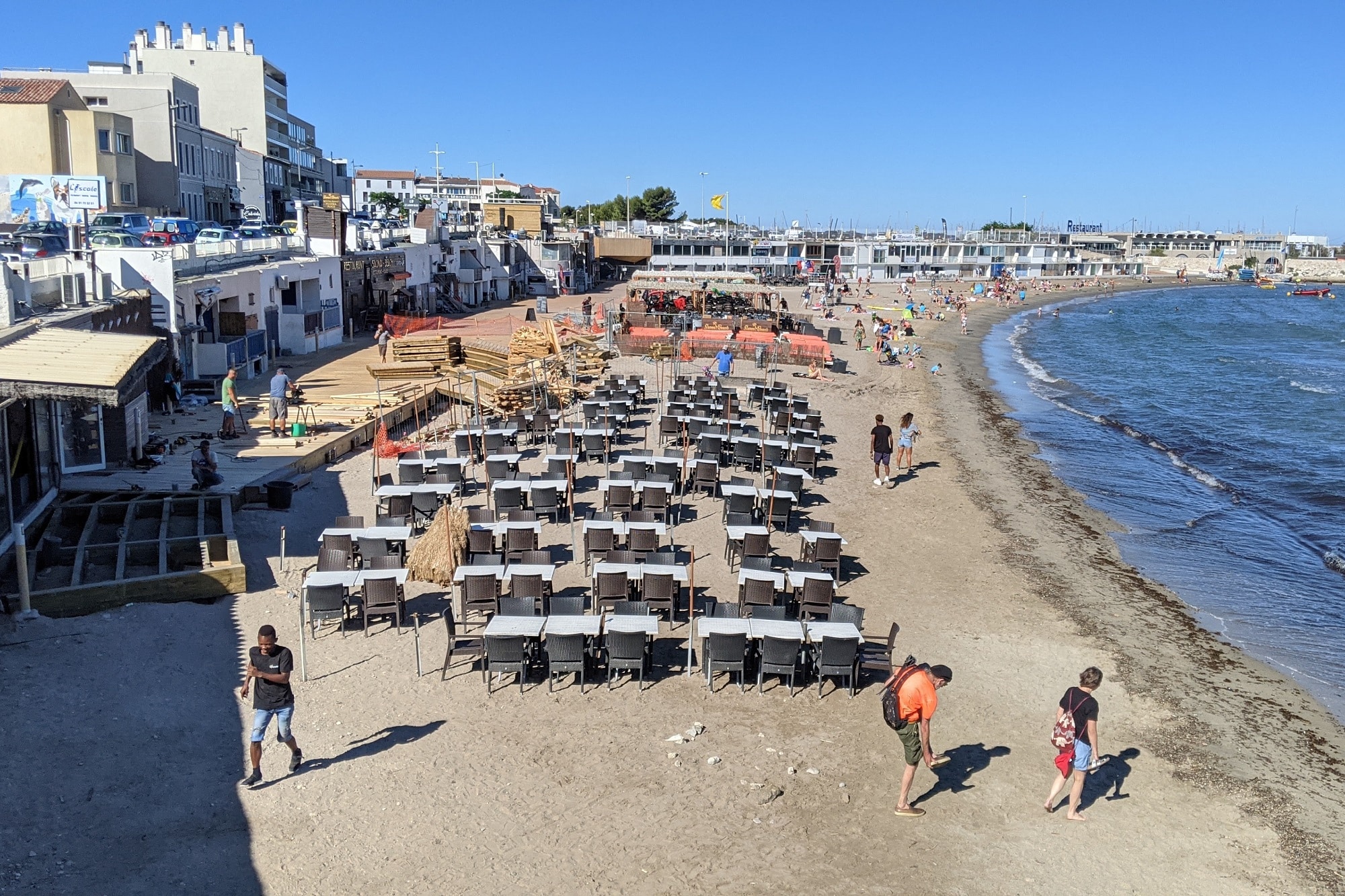 Plage de la Pointe Rouge - Plage Marseille